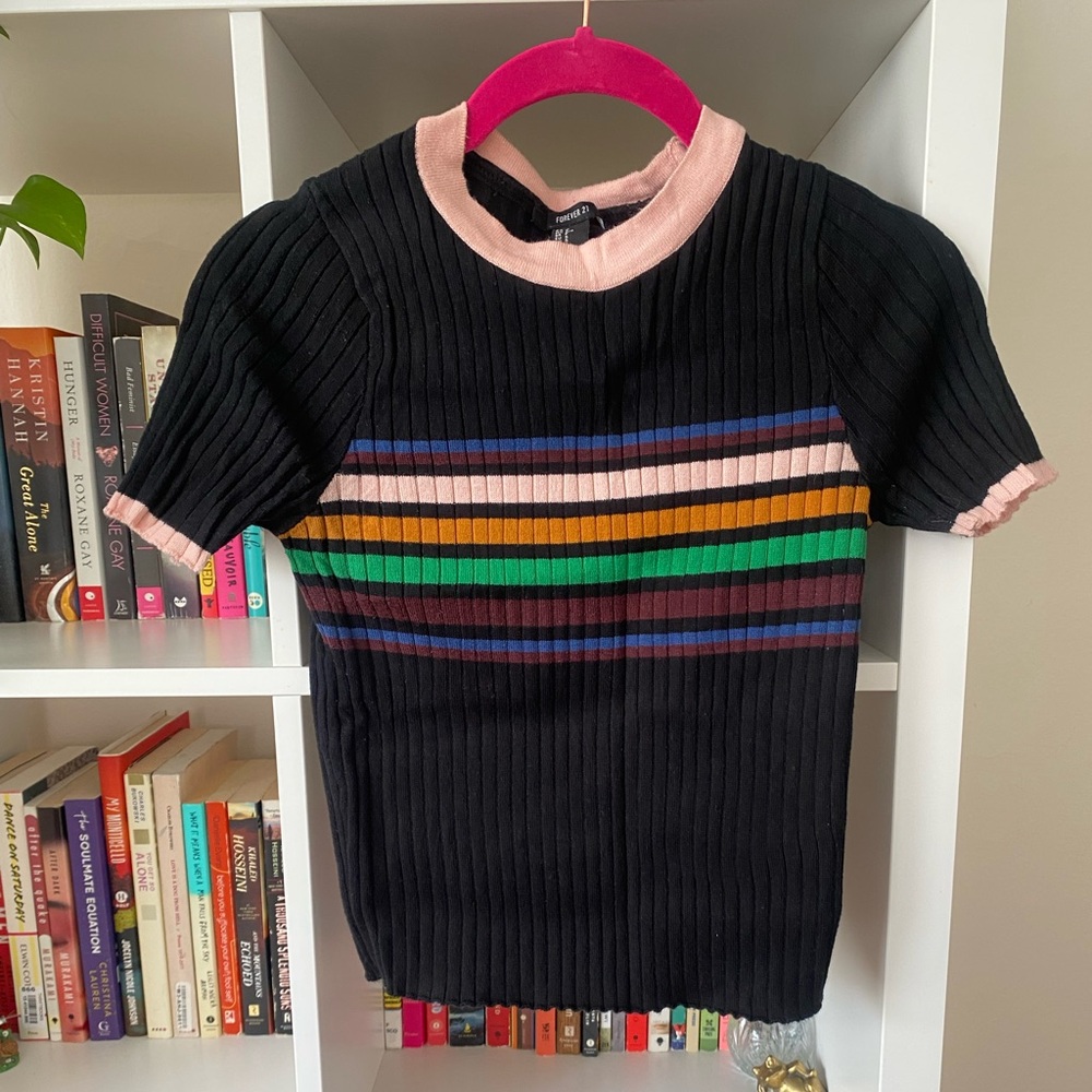 Forever 21 Ribbed Knit Top